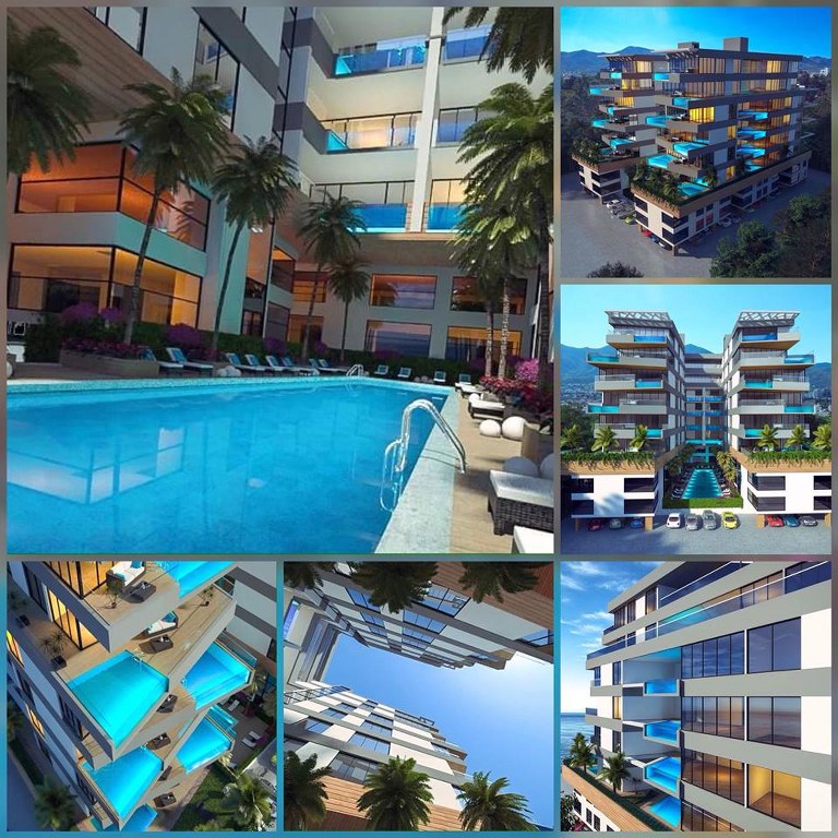 Cruise 2,3 and 4 Bedroom Apartment For Sale Location Girne