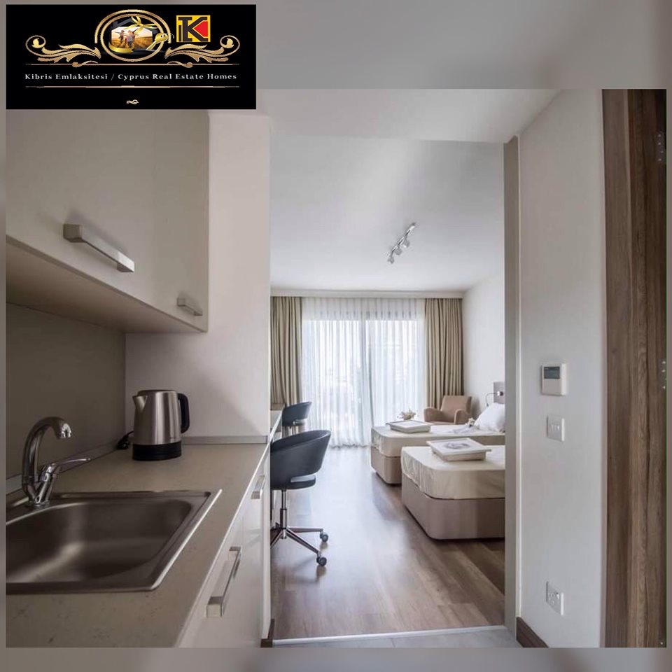 Luxurious 1 Bedroom Studio Apartment For Rent Location Near to kar market Girne.