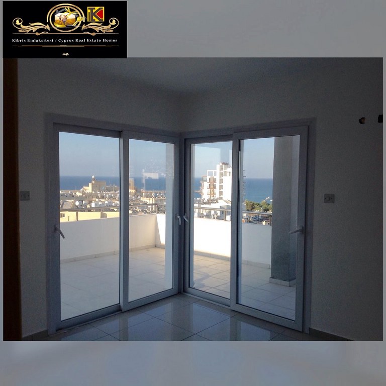 3 Bedroom Penthouse with beautiful sea and mountain views dont miss out Loaction Amphitheatre Harbour Girne(For Rent)
