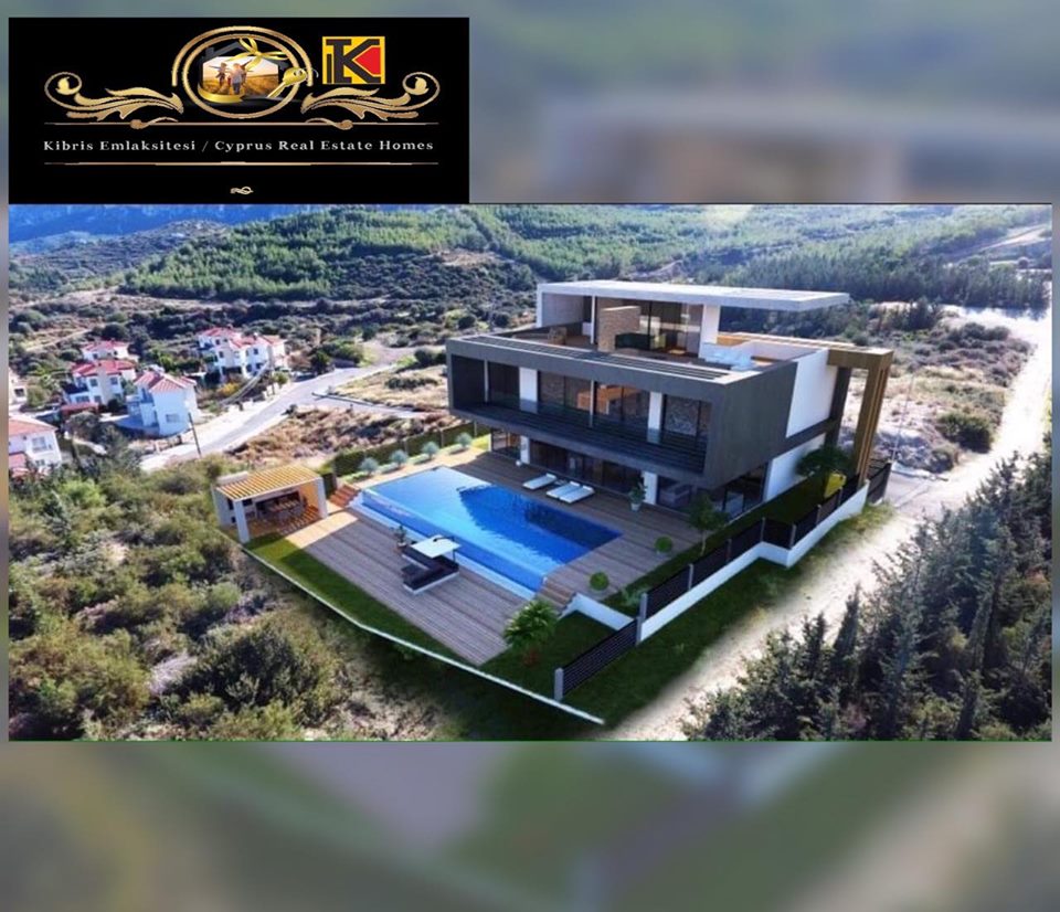 Adorable 5 Bedroom Luxury Villa For Sale Location Edremit Girne