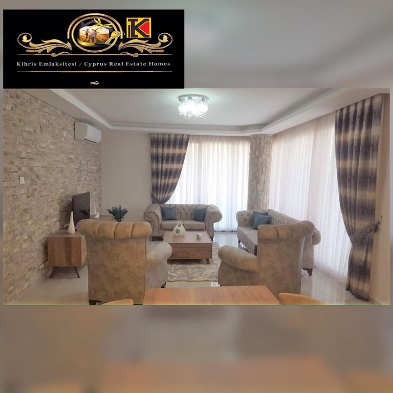 Brandnew 3 Bedroom Apartment For Rent Location Behind Paşa Hotel and Casino Girne
