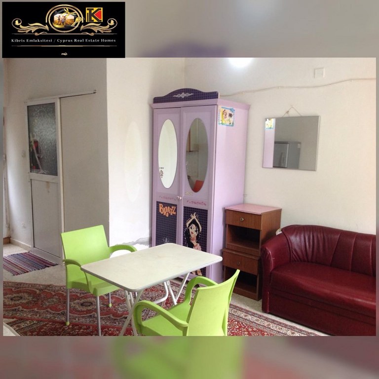 1 Bedroom Studio Apartment For Rent Location Near Hasan Uzun Petrol Pump Alsancak Girne.