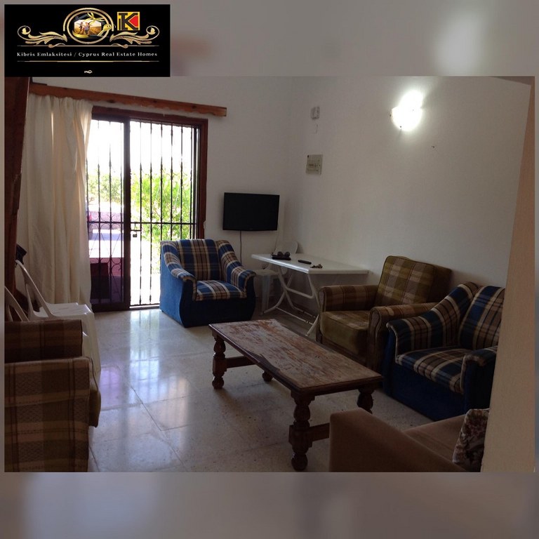 1 Bedroom Twin Bungalow For Rent Location Near Cabin Beach Lapta Girne