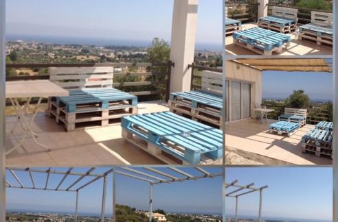 2 Bedroom Twin Villa For Rent Location Karsiyaka Girne(Beautiful Sea And Mountain Panoramic) North Cyprus (KKTC)