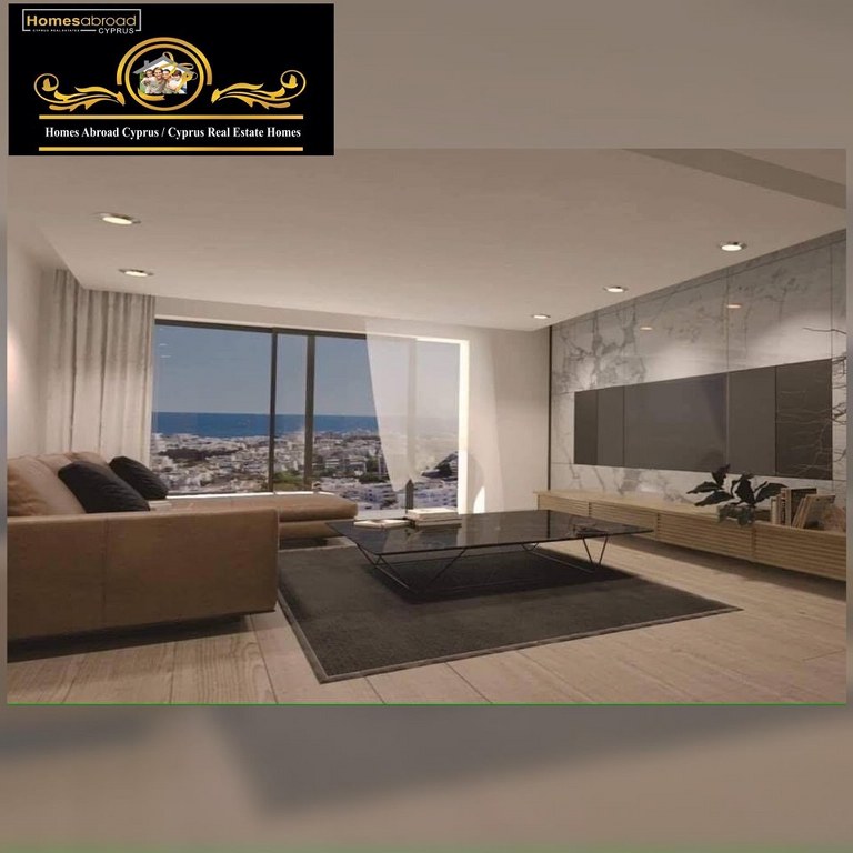 Bright 1,2 And 3 Bedroom Apartments Penthouse For Sale Location Girne North Cyprus (ELITE RESIDENCE)