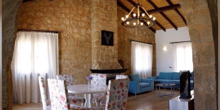 Nice Traditional style 3 Bedroom Stone Villa For Sale Location Esentepe, Kyrenia, North Cyprus KKTC