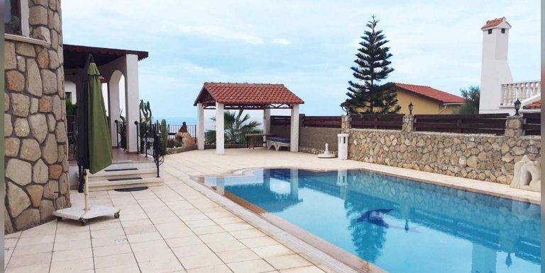 Sea Front, Exotic, 3 Bedroom Villa Rosa For Sale Location Morlais Bahçeli Kyrenia North Cyprus KKTC (feels like home)