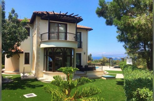 Aesthetically Pleasing 3 Bedroom Villa For Sale Location Lanterns Villa Bahçeli Kyrenia North Cyprus KKTC (Beautifull Sea and Mountains Views)