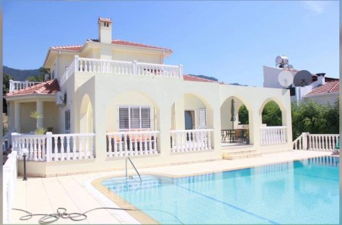 Pastoral 3 Bedroom Villa For Sale Location Esentepe Village North Cyprus KKTC (Beautiful Sea And View)