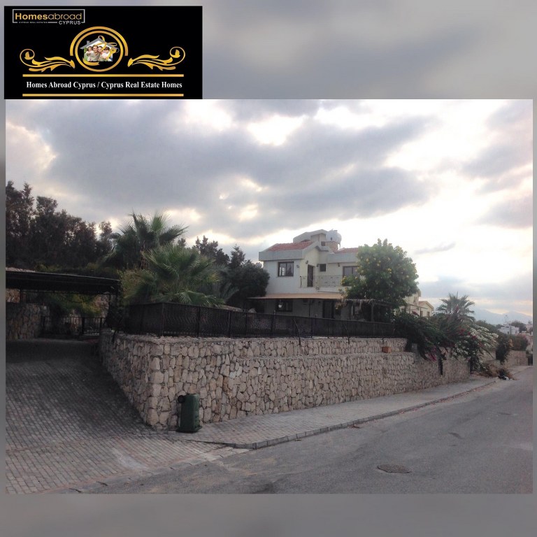 3 Bedroom Villa with breathtaking panoramic sea and mountain views Location Esentepe Village Kyrenia (For Sale)
