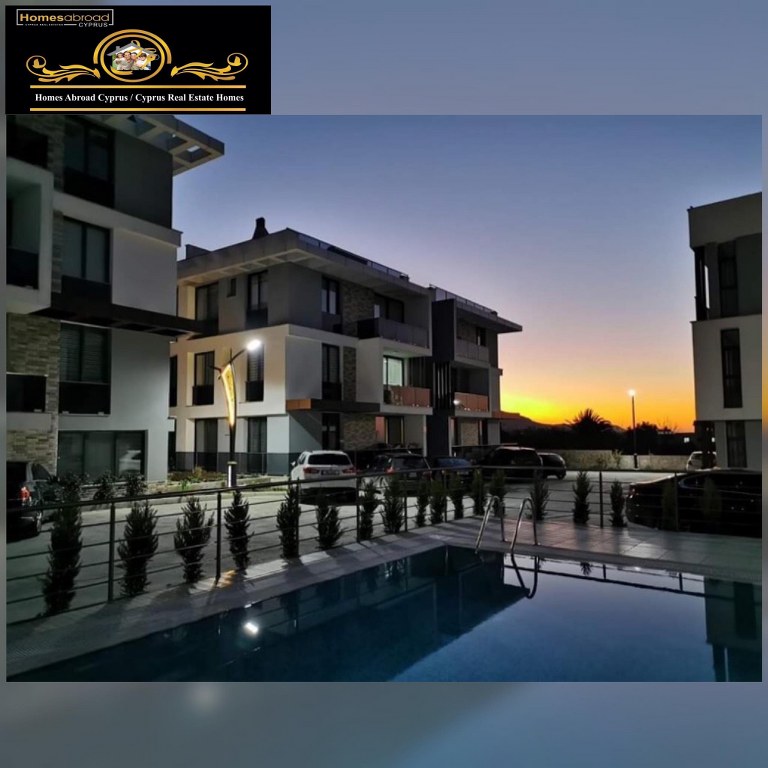 Nice 2 Bedroom Terrace And Garden Apartments For Sale Location Lapta Girne.