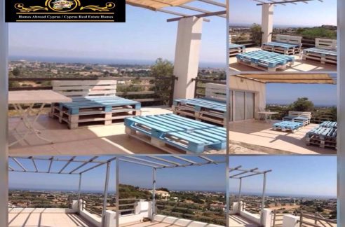 Nice 2 Bedroom Twin Villa For Rent Location Karsiyaka Girne (Beautiful Sea And Mountain Panoramic) North Cyprus KKTC TRNC