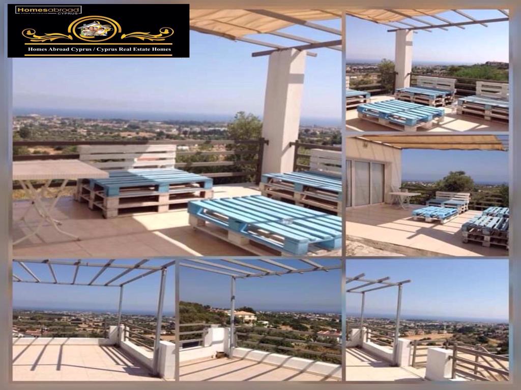 Nice 2 Bedroom Twin Villa For Rent Location Karsiyaka Girne (Beautiful Sea And Mountain Panoramic)
