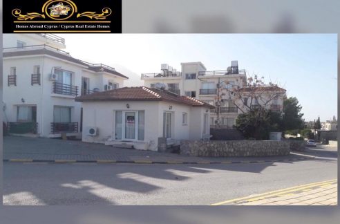 Great Business Opportunity Suitable Office,Beauty Parlour or Residence 2 Bedroom Corner Villa For Rent Location Just on main road next to bread factory (Ekmek Firin) Lapta Girne North Cyprus KKTC TRNC