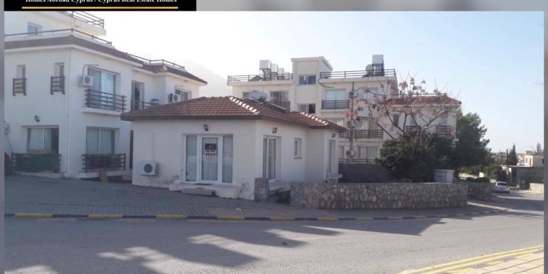 Great Business Opportunity Suitable Office,Beauty Parlour or Residence 2 Bedroom Corner Villa For Rent Location Just on main road next to bread factory (Ekmek Firin) Lapta Girne North Cyprus KKTC TRNC