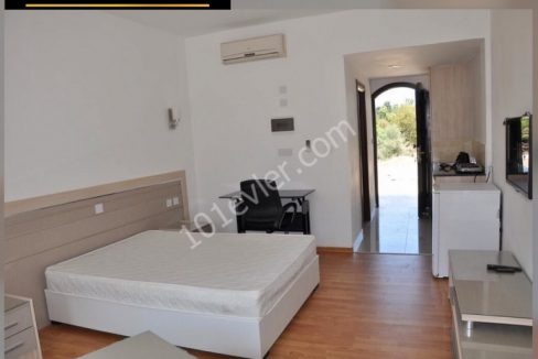 Studio Bungalow For Rent Location Near to GAU Karaoglanoglu Girne. North Cyprus KKTC TRNC