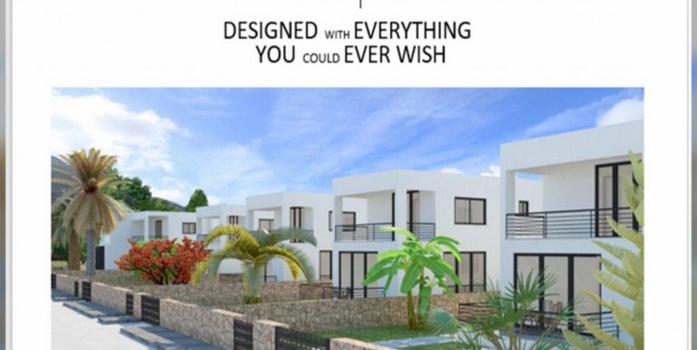 Adorable 3 Bedroom Villa For Sale Location Edremit Girne (with breathtaking of five fingers mountains and the Mediterranean sea views) North Cyprus KKTC TRNC