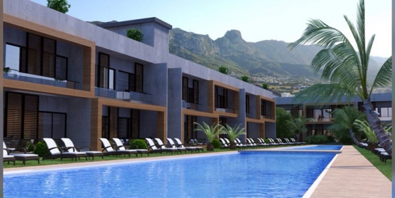 Brand New 1 Bedroom Apartment For Sale Location Dogankoy Girne North Cyprus KKTC TRNC