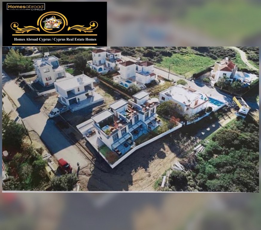 Nice 2 Bedroom Sea Front Twin Villa For Sale Location Karsiyaka Girne