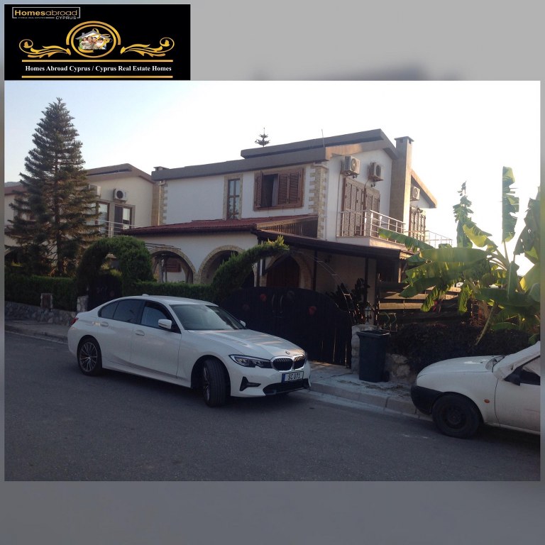Nice 3 Bedroom Villa For Sale location Near Cratos Hotel Girne (Diana Beach 5 minutes walking distance)