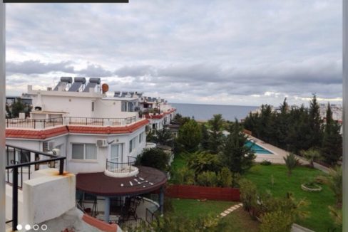 Nice 2 Bedroom Terrace Apartment For Sale Location Lapta Coastal Walkway (Lapta Yuruyus Yolu) Girne (Communal Swimming Pool) North Cyprus KKTC TRNC
