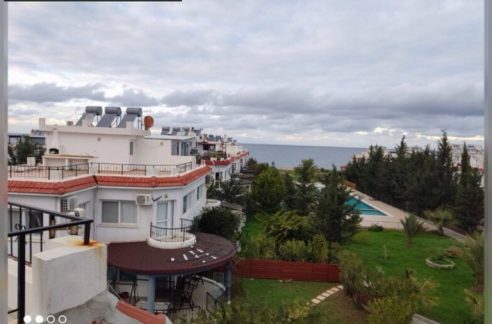 Nice 2 Bedroom Terrace Apartment For Sale Location Lapta Coastal Walkway (Lapta Yuruyus Yolu) Girne (Communal Swimming Pool) North Cyprus KKTC TRNC
