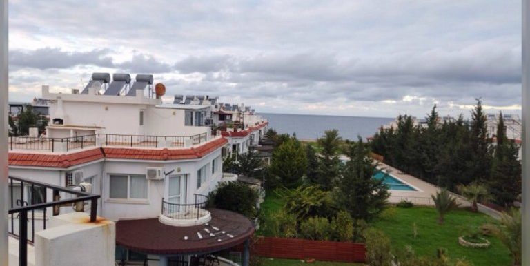 Nice 2 Bedroom Terrace Apartment For Sale Location Lapta Coastal Walkway (Lapta Yuruyus Yolu) Girne (Communal Swimming Pool) North Cyprus KKTC TRNC