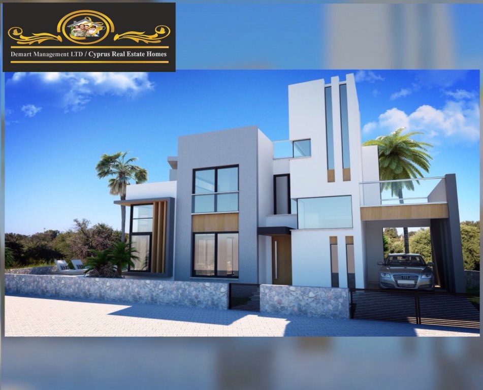 Nice 3 Bedroom Villa For Sale Location Karsiyaka Girne (Private Swimming Pool)