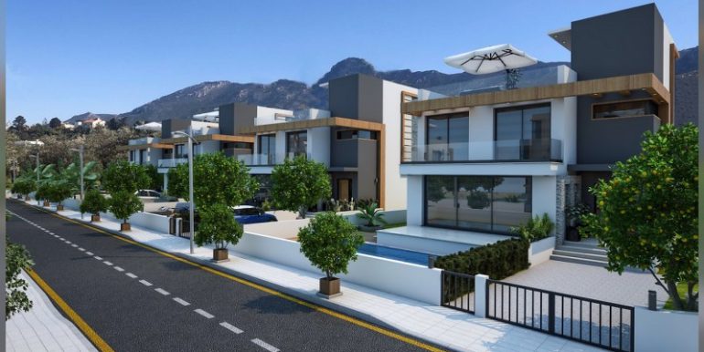 Nice 4 Bedroom Villa For Sale location Karaca Villas Catalkoy Girne North Cyprus KKTC TRNC