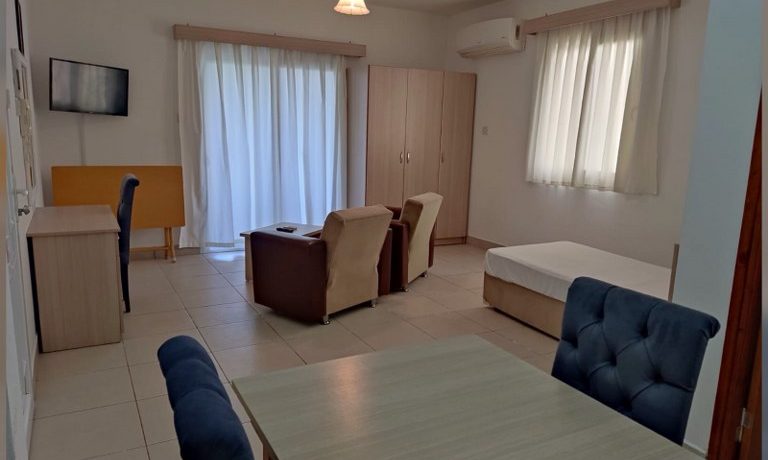 Nice 1 Bedroom Studio For Rent Location Edremit Girne North Cyprus KKTC TRNC