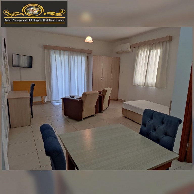 Nice 1 Bedroom Studio Apartment For Rent Location Edremit Girne
