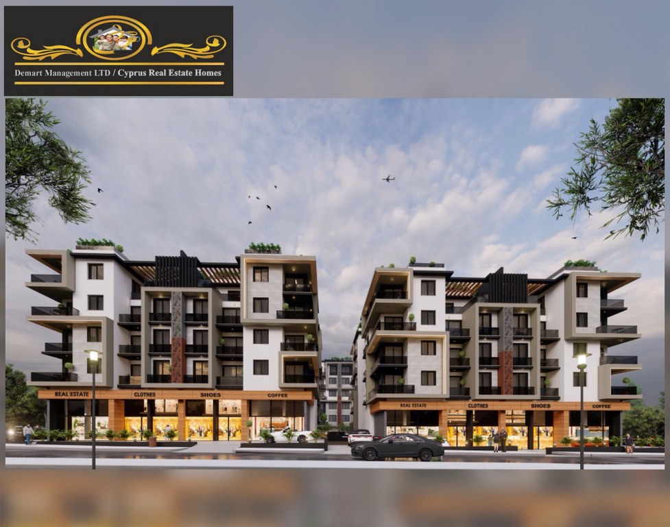 Elegant 1, 2 And 3 Bedroom Apartment For Sale Location Avangart Prime Near Baris Park Girne