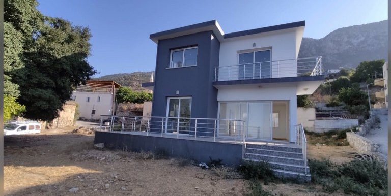 Brand New 3 Bedroom Villa For Sale Location Başpınar Village (With Beautiful Sea And Mountain Views) Lapta Girne (this immaculate home is an unusual find) North Cyprus KKTC TRNC