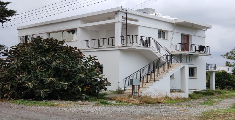 Great Business Opportunitie 6 Bedroom 4 Living Room and 4 Kitchen With 2,300m2 A Big Piece of Land  For Rent Location Lapta Girne (Beautiful Sea Mountains Views)