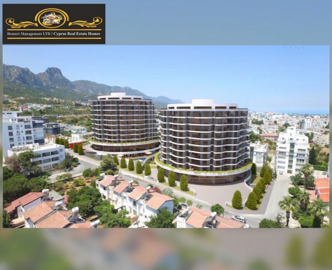 Nice 2 Bedroom Apartment For Rent Location CC Tower Girne North Cyprus KKTC TRNC