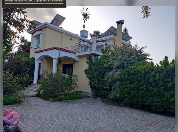 Nice 4 Bedroom Villa For Rent Location Zeytinlik Girne North Cyprus KKTC TRNC
