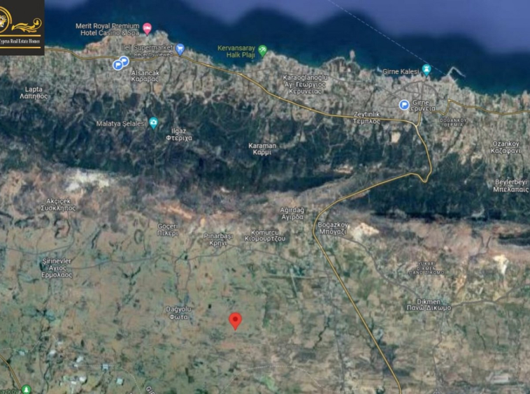 17060m2 Land For Sale Location Pınarbaşı Girne (Turkis Title Deeds) North Cyprus KKTC TRNC