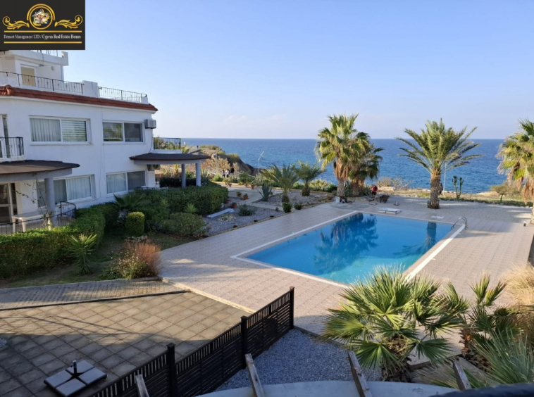 3 Bedroom Terrace Apartment For Rent Location Lapta Coastal Walkway Girne (Lapta Yuruyus Yolu Kyrenia)(Communal Swimming Pool) North Cyprus KKTC TRNC