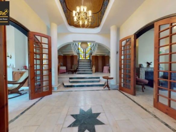 Aesthetically Pleasing 5 Bedroom Villa For Sale Location Upper Girne (Turkis Title Deeds Land 7632m2) (unique and elegant abode) North Cyprus KKTC TRNC
