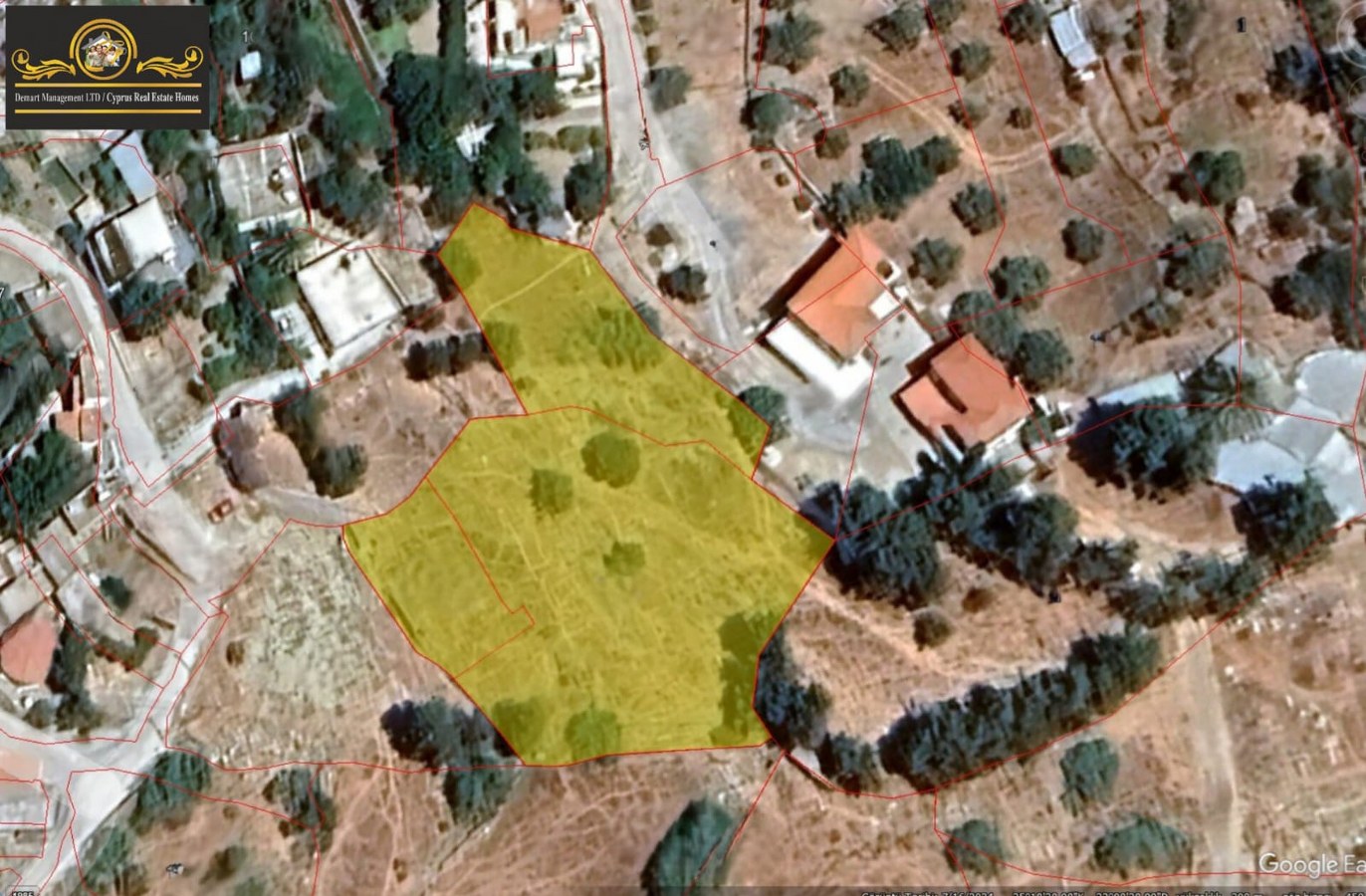 2700m2 Land For Sale Location Kozankoy Girne North Cyprus KKTC TRNC