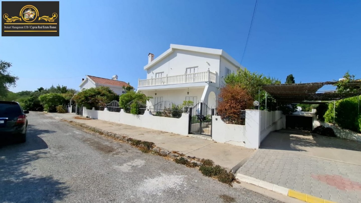 Nostalgic 4 Bedroom Villa For Rent Location Near Seaside Opposite Dima Market Street Karaoglanoglu Girne. North Cyprus KKTC TRNC