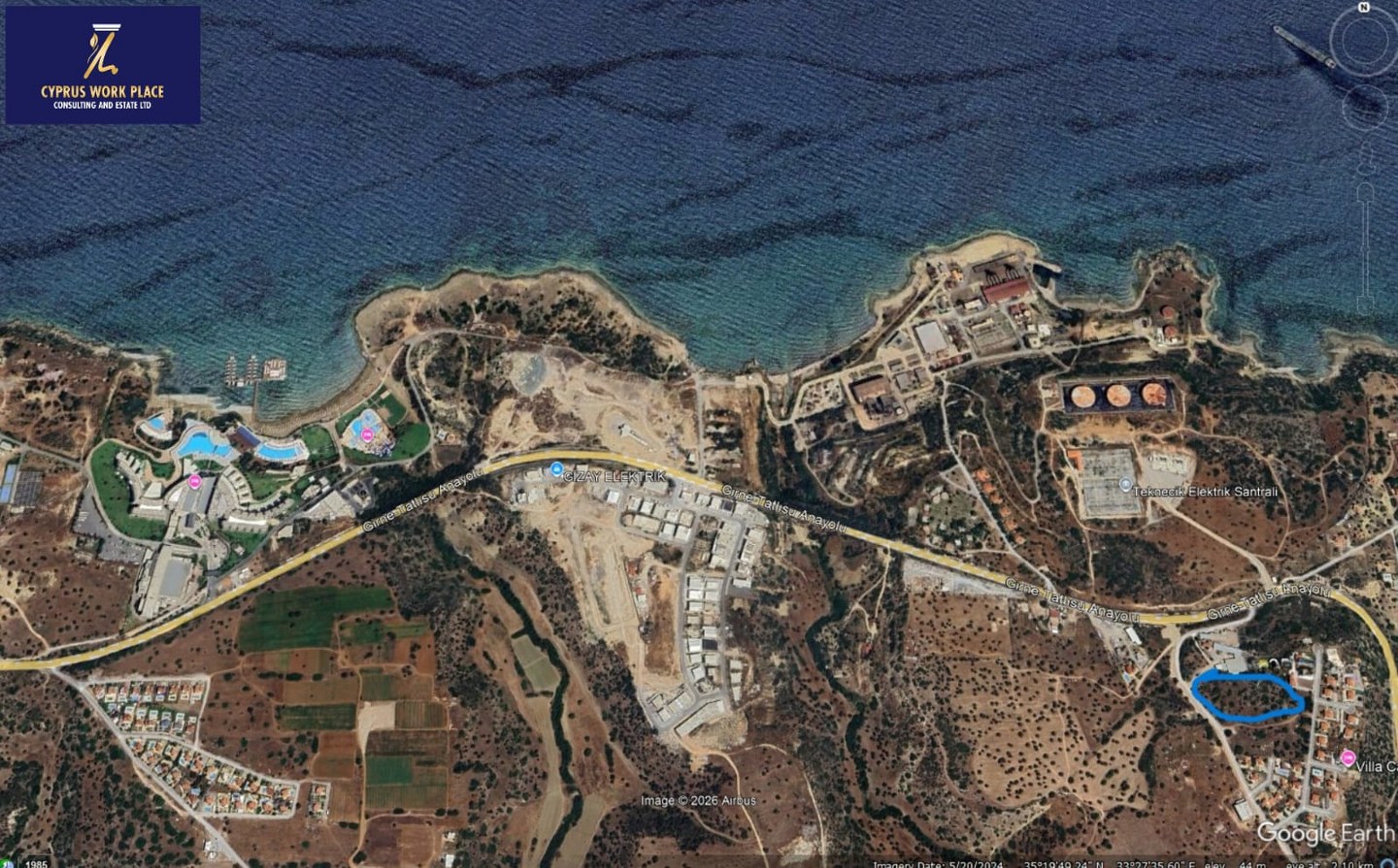6021 Land For Sale Location Industrial Zone Esentepe North Cyprus KKTC TRNC